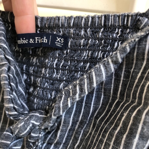 🚨ABERCROMBIE & FITCH - Striped Babydoll Tank - Picture 5 of 5